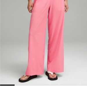 Lululemon Athletica Coral Wide-Leg Pants